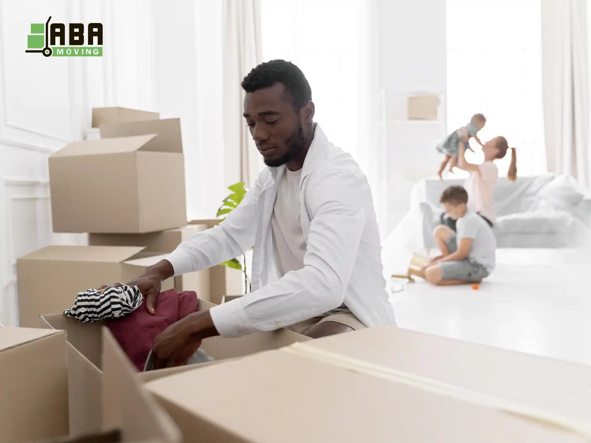 ABA Movers Relocation Customer Packing Box