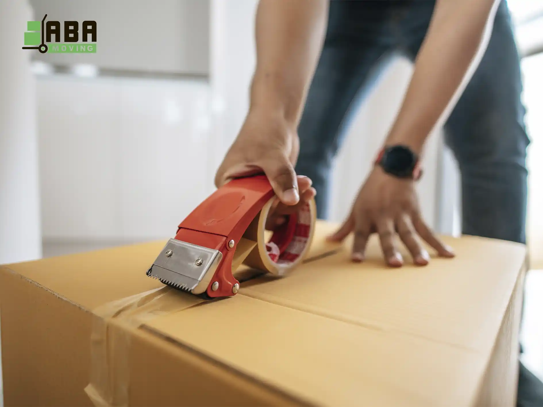 ABA Movers Relocation Team Member Packing Box
