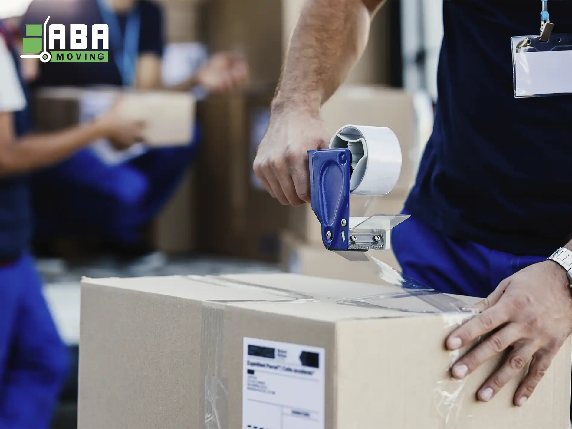 ABA Movers Team Member Packing Box