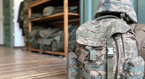 ABA Movers Winter Millitary Relocation Customer Backpack Helmet