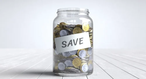 Saved Money in Jar After Our Moving Guide
