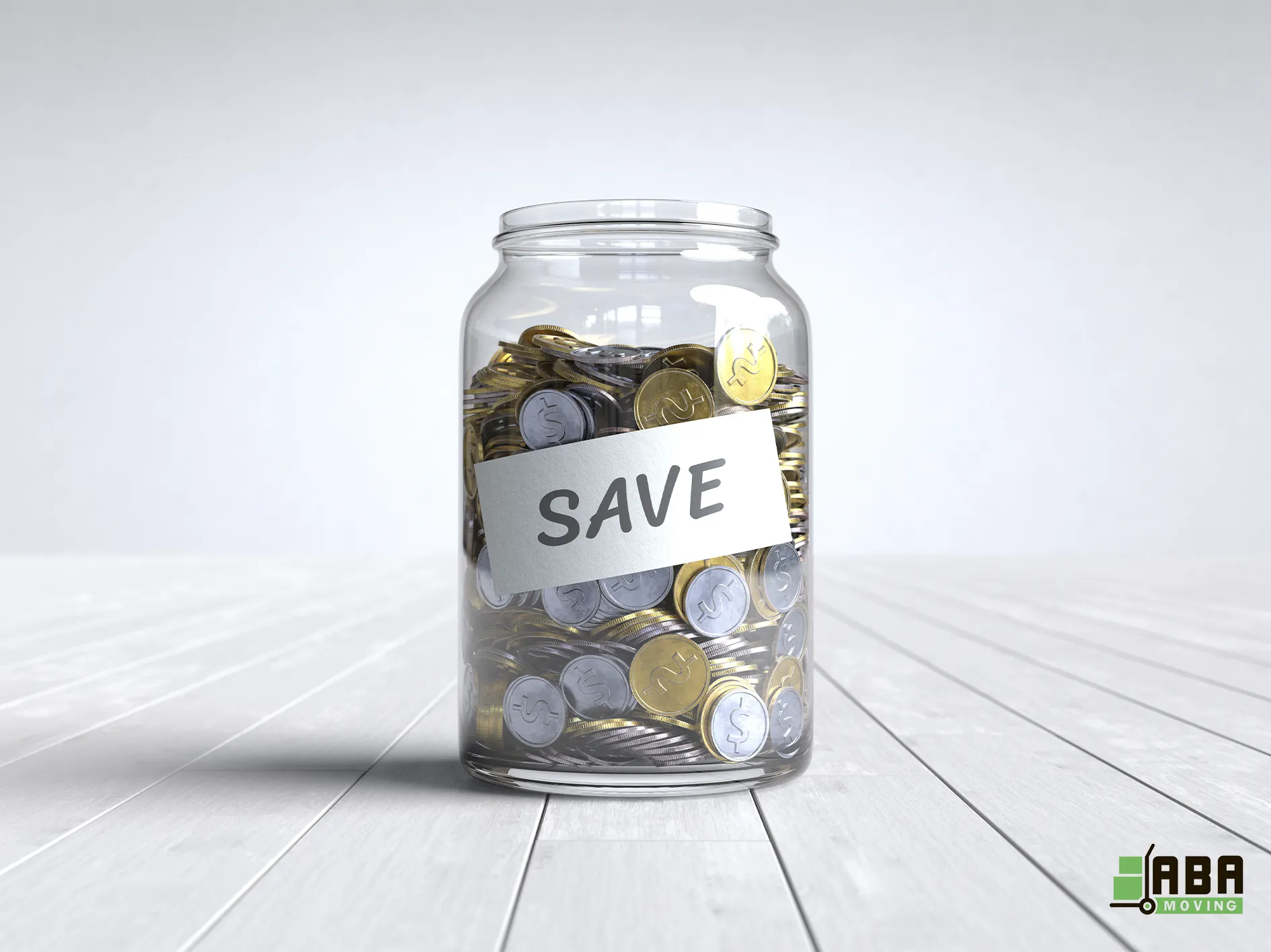 Saved Money in Jar After Our Moving Guide