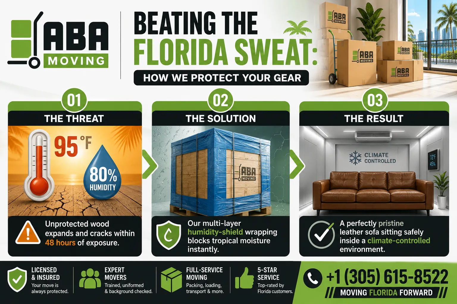 Infographic Beating The Florida Sweat How We Protect Your Gear