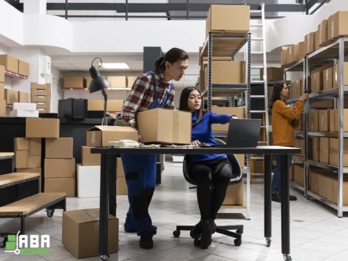 Summer Storage Service Climate-Control Storage Solution Team Member Check Customers Boxes
